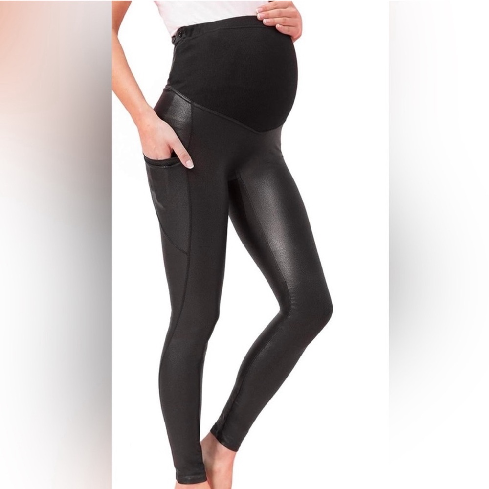 Tagoo Maternity Over Belly Leggings